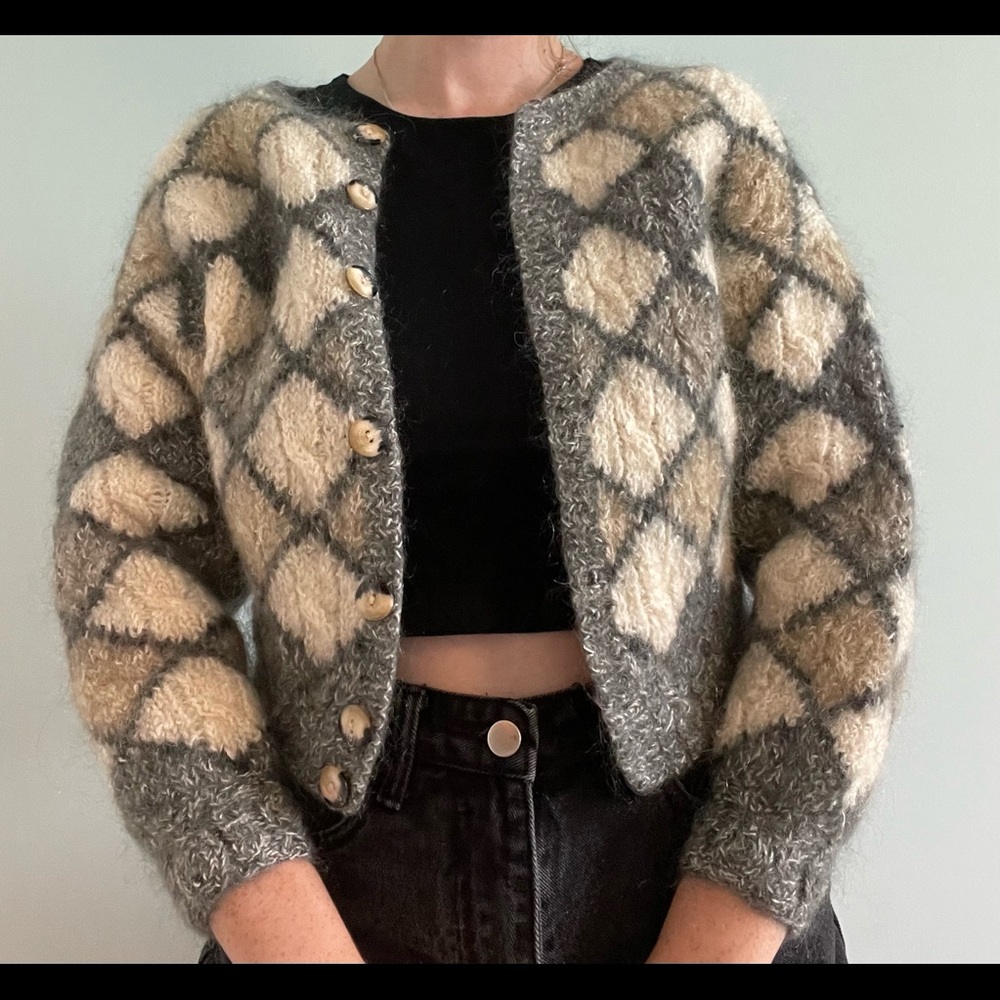 Vintage 80s/90s Argyle Sweater